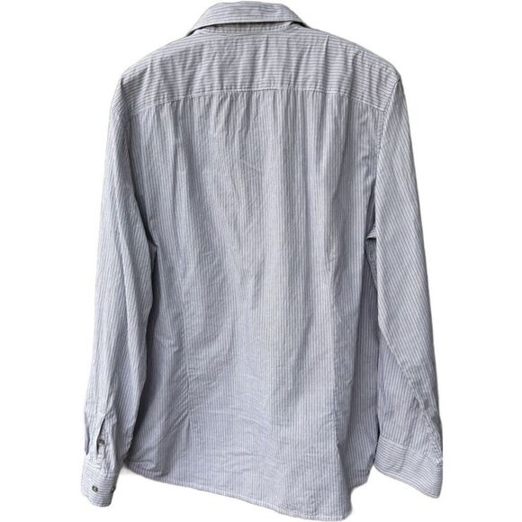 Kenneth Cole men’s size L striped button up shirt - Picture 2 of 7